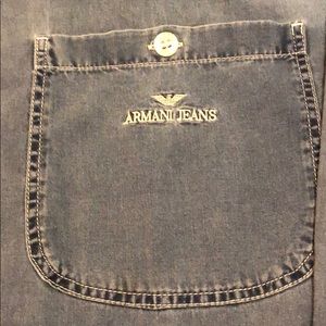 Armani Jeans Denim Button Down